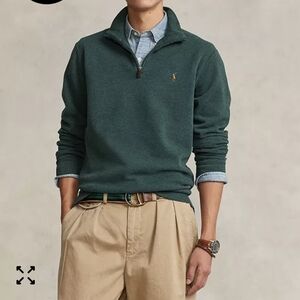 Polo Ralph LaurenMen's Estate-Rib Cotton Quarter-Zip Pullover